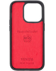 Funda tipo billetera de cuero desmontable con bloqueo RFID Ravenna para iPhone 14 Pro