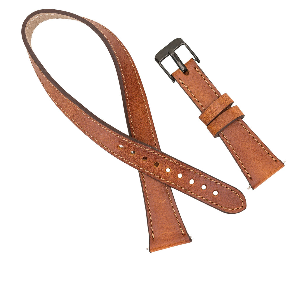 Serena Leather Galaxy Active 2 Double Wrap Band Strap  display picture 1
