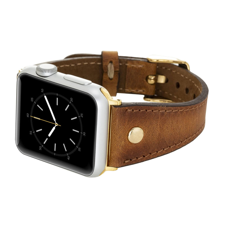 Sessa Leather Slim Band Strap for Apple Watch