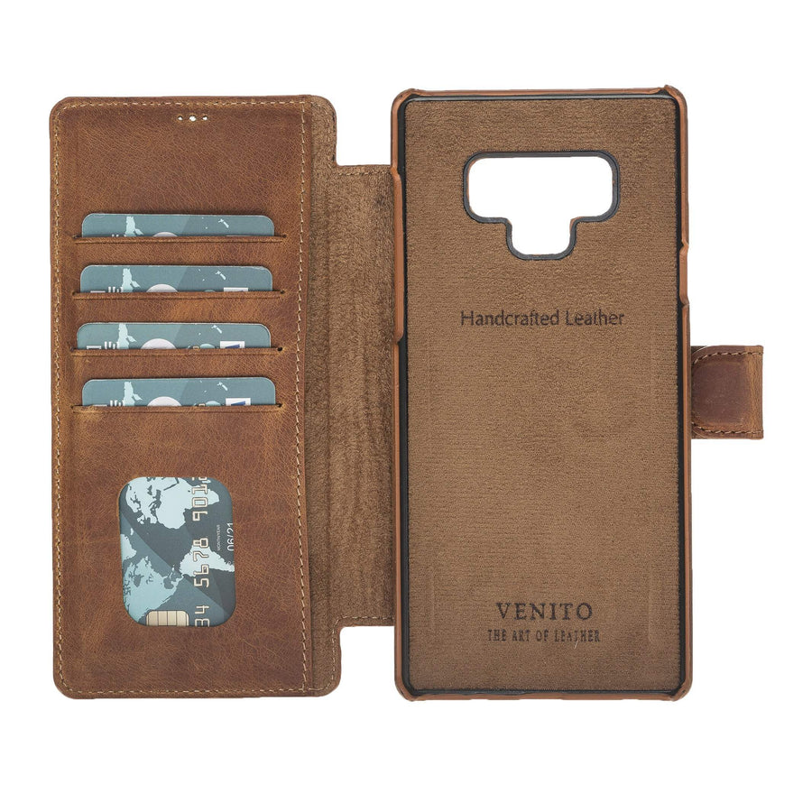 Siena RFID Blocking Leather Wallet Case for Samsung Galaxy Note 9