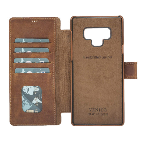Siena RFID Blocking Leather Wallet Case for Samsung Galaxy Note 9