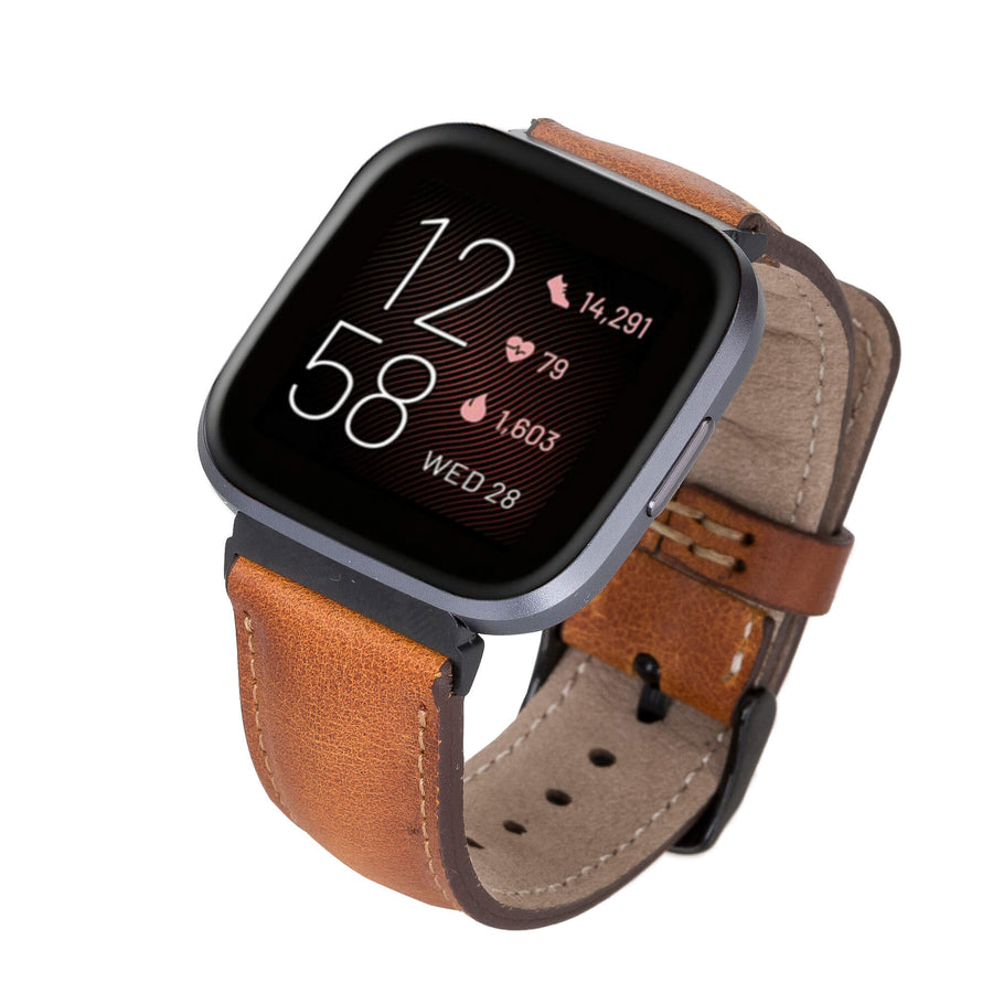 Tuscany Leather Watch Band for Fitbit Versa