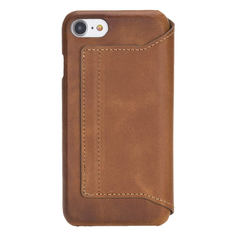 Venice Luxury Brown Leather iPhone 6 Slim Wallet Case with Card Holder - Venito - 6