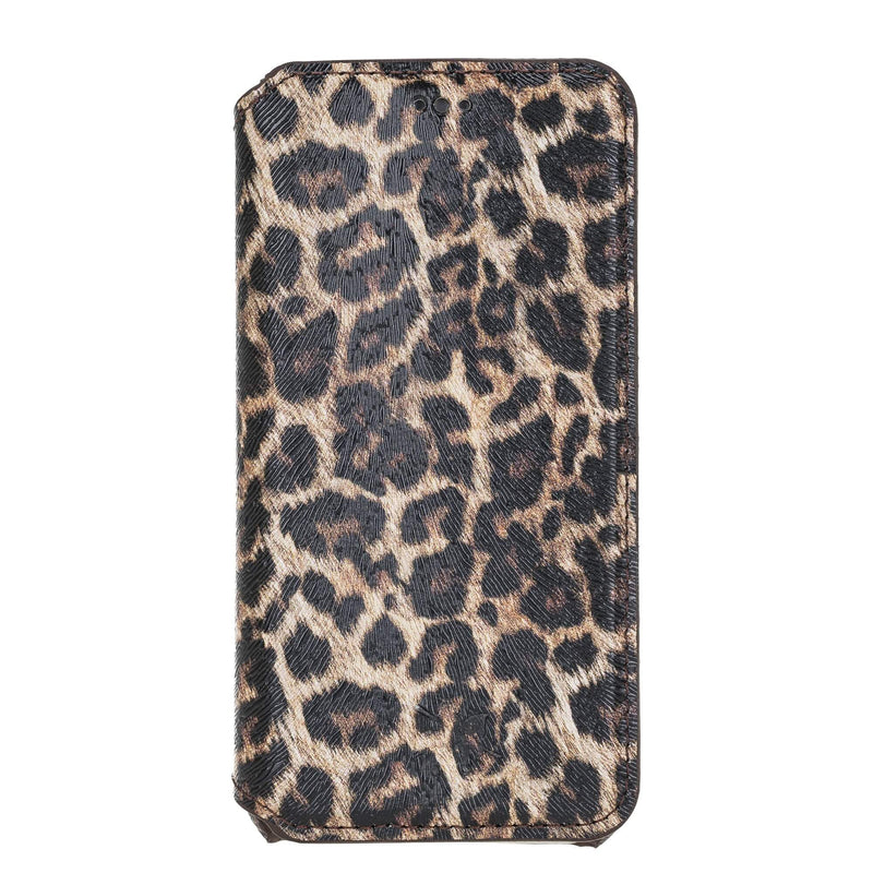 Venice Luxury Leopard Leather iPhone 6 Slim Wallet Case with Card Holder - Venito - 5