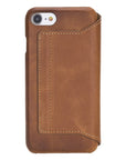 Venice Luxury Brown Leather iPhone 6S Slim Wallet Case with Card Holder - Venito - 6