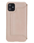 Venice Luxury Pink Leather iPhone 11 Slim Wallet Case with Card Holder - Venito - 7