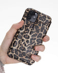 Venice Luxury Leopard Leather iPhone 11 Pro Slim Wallet Case with Card Holder - Venito - 3