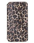 Venice Luxury Leopard Leather iPhone 11 Pro Max Slim Wallet Case with Card Holder - Venito - 6