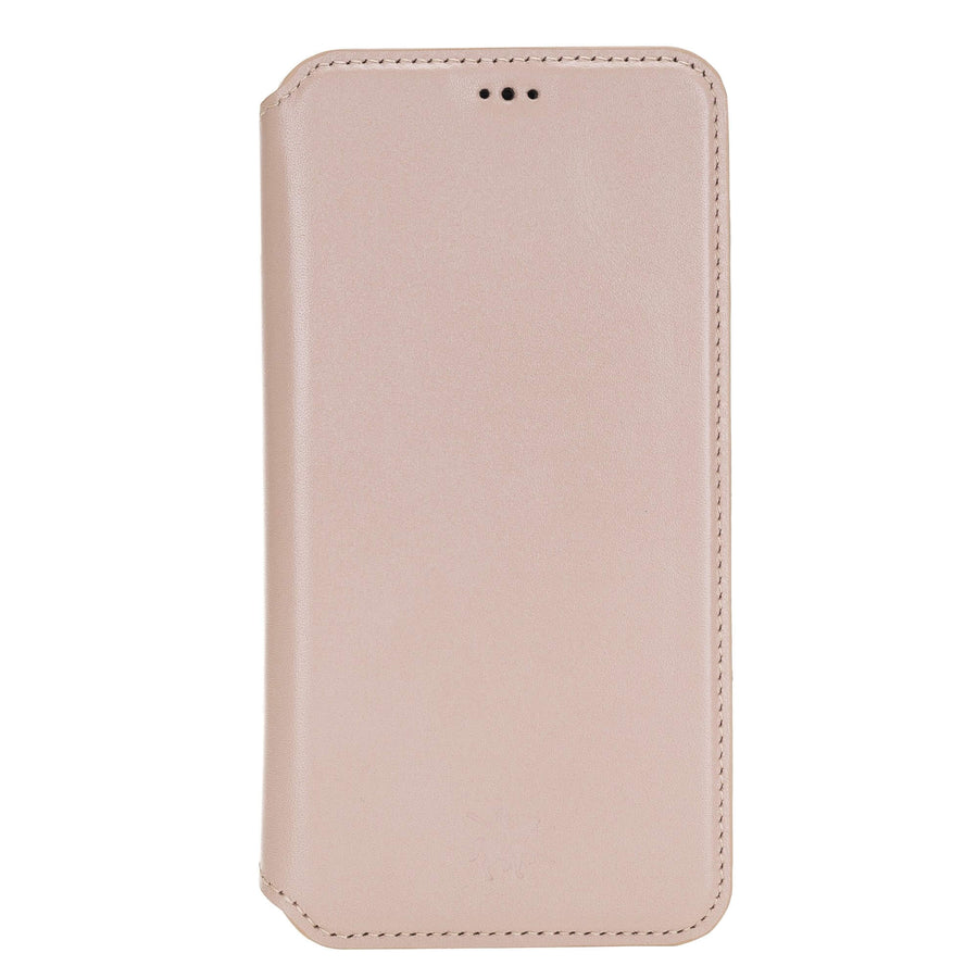 Venice Luxury Pink Leather iPhone 11 Pro Max Slim Wallet Case with Card Holder - Venito - 6