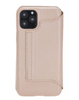 Venice Luxury Pink Leather iPhone 11 Pro Slim Wallet Case with Card Holder - Venito - 7