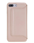 Venice Luxury Pink Leather iPhone 7 Plus Slim Wallet Case with Card Holder - Venito - 7