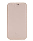 Venice Luxury Pink Leather iPhone X Slim Wallet Case with Card Holder - Venito - 6