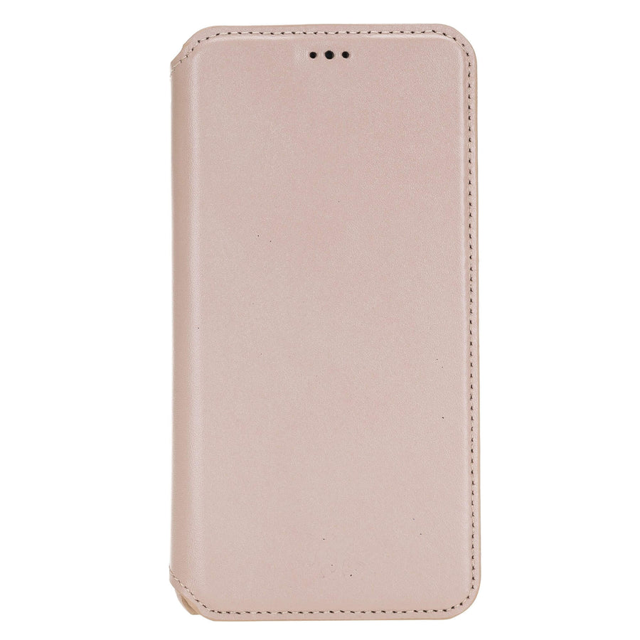Venice Luxury Pink Leather iPhone XS Max Slim Wallet Case with Card Holder - Venito - 6