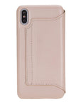 Venice Luxury Pink Leather iPhone XS Max Slim Wallet Case with Card Holder - Venito - 7