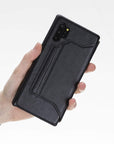 Estuche tipo billetera de cuero con bloqueo RFID Venice para Samsung Galaxy Note 10 Plus