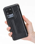 Venice RFID Blocking Leather Wallet Stand Case for Samsung Galaxy S20 Ultra