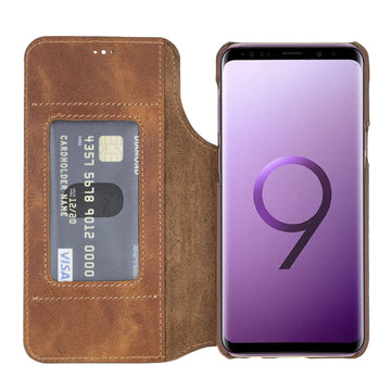 Venice RFID Blocking Leather Wallet Stand Case for Samsung Galaxy S9