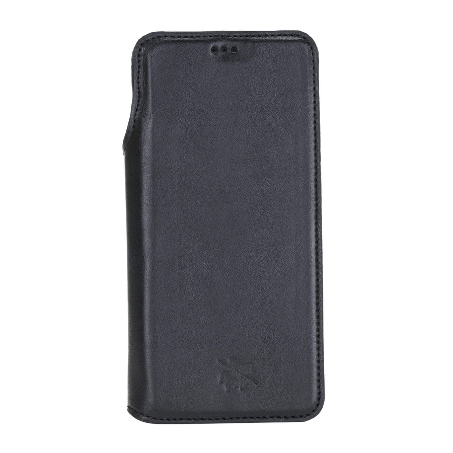 Estuche tipo billetera de cuero con bloqueo RFID Venice para Samsung Galaxy S9