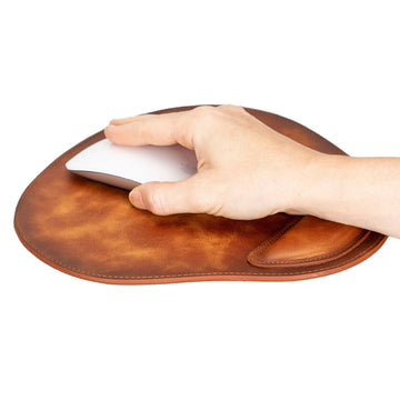 Venito Leather Mouse Pad with Wrist Support