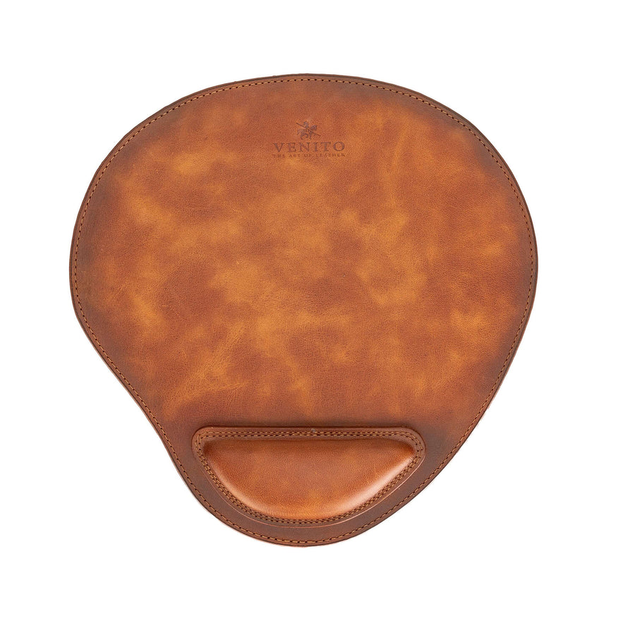 Venito Leather Mouse Pad with Wrist Support
