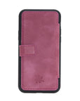 Verona Luxury Pink Leather iPhone 11 Pro Flip-Back Wallet Case with Card Holder - Venito - 8