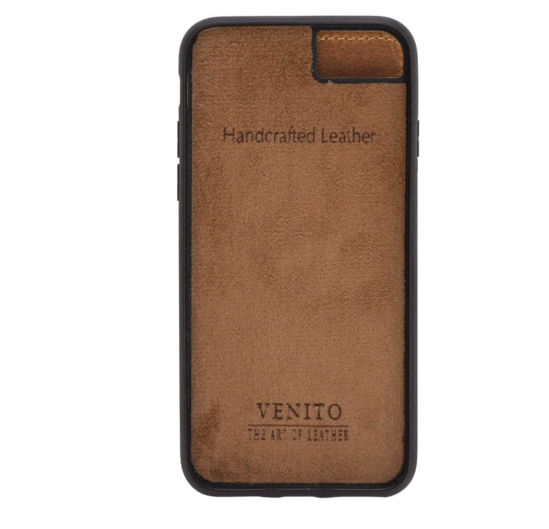 Verona Luxury Leopard Leather iPhone 6S Flip-Back Wallet Case with Card Holder - Venito - 4
