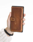 Verona - Funda tipo cartera delgada de piel con bloqueo RFID para Samsung Galaxy Note 10