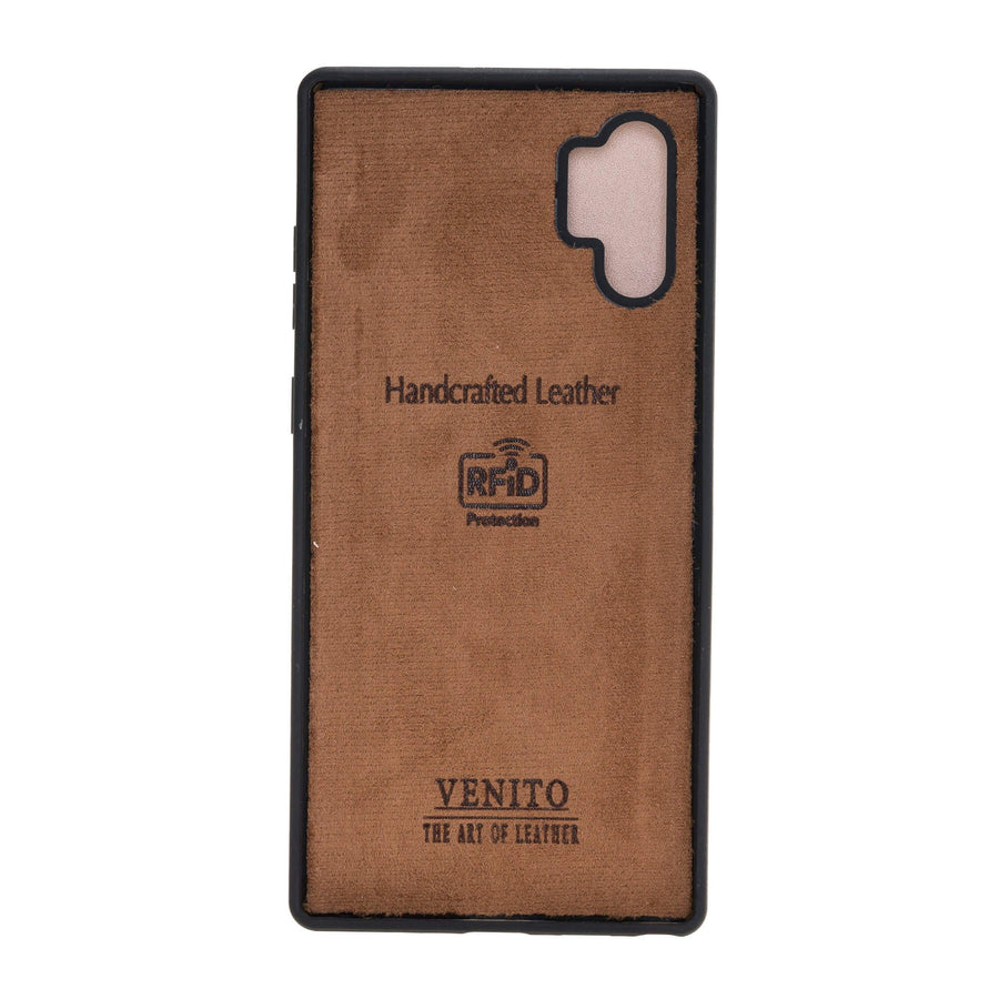 Verona Funda tipo billetera delgada de cuero con bloqueo RFID para Samsung Galaxy Note 10 Plus