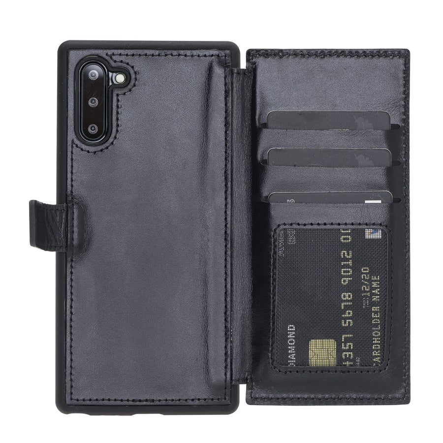 Verona RFID Blocking Leather Slim Wallet Case for Samsung Galaxy Note 10