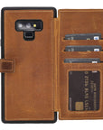 Verona - Funda tipo cartera delgada de piel con bloqueo RFID para Samsung Galaxy Note 9