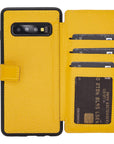Verona RFID Blocking Leather Slim Wallet Case for Samsung Galaxy S10 Plus