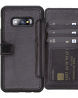 Verona - Funda tipo cartera delgada de piel con bloqueo RFID para Samsung Galaxy S10e