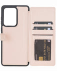 Verona Funda tipo billetera delgada de cuero con bloqueo RFID para Samsung Galaxy S20 Ultra