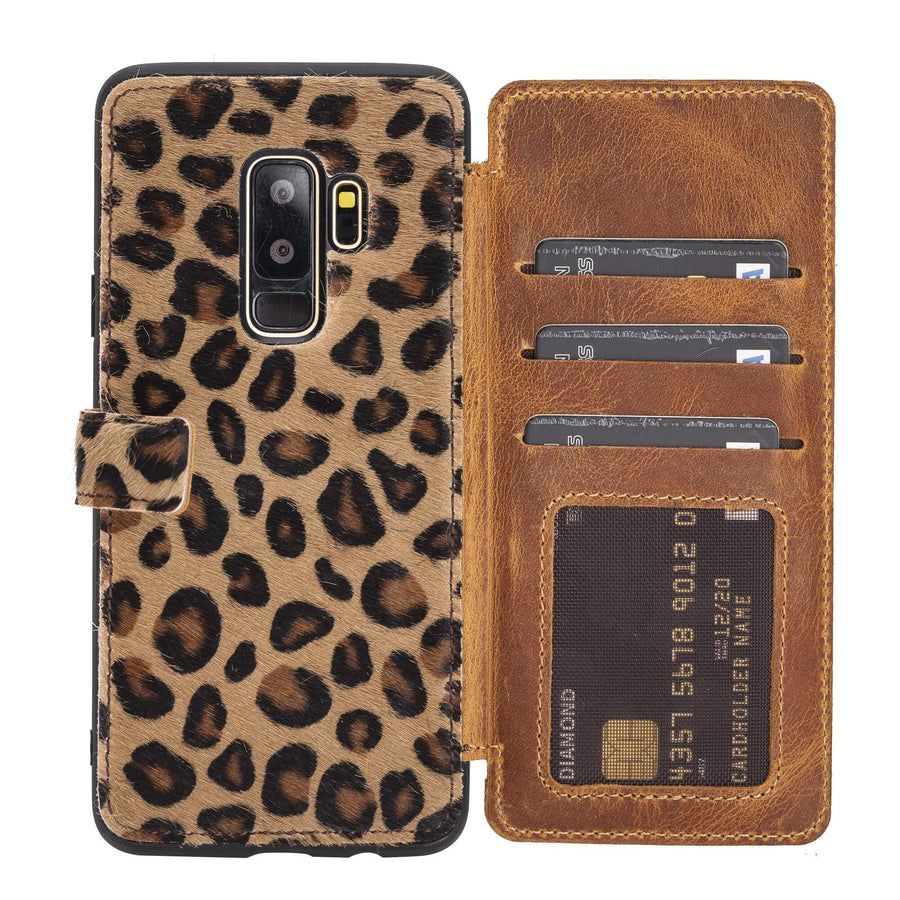 Verona RFID Blocking Leather Slim Wallet Case for iPhone 8